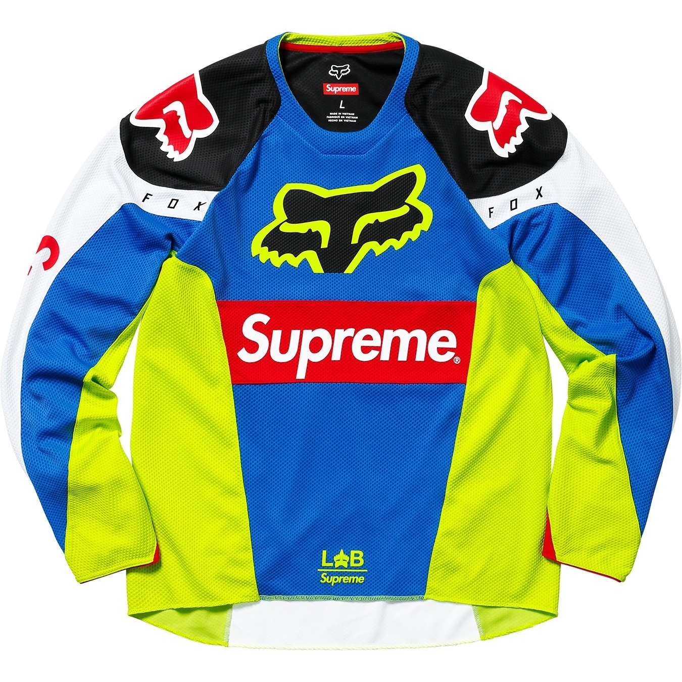 Supreme®/Fox Racing® Moto Jersey Top view 2